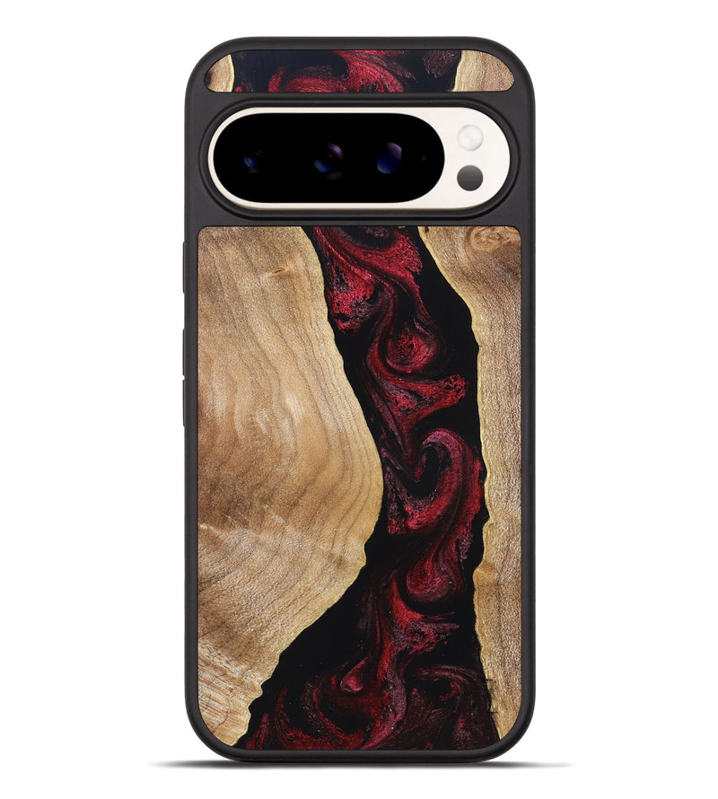 Pixel 9 Pro XL Wood Phone Case - Cordell (Red, 830217)