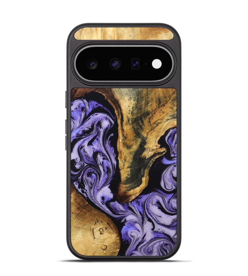 Pixel 11 Wood Phone Case - Fredric (Purple, 830222)
