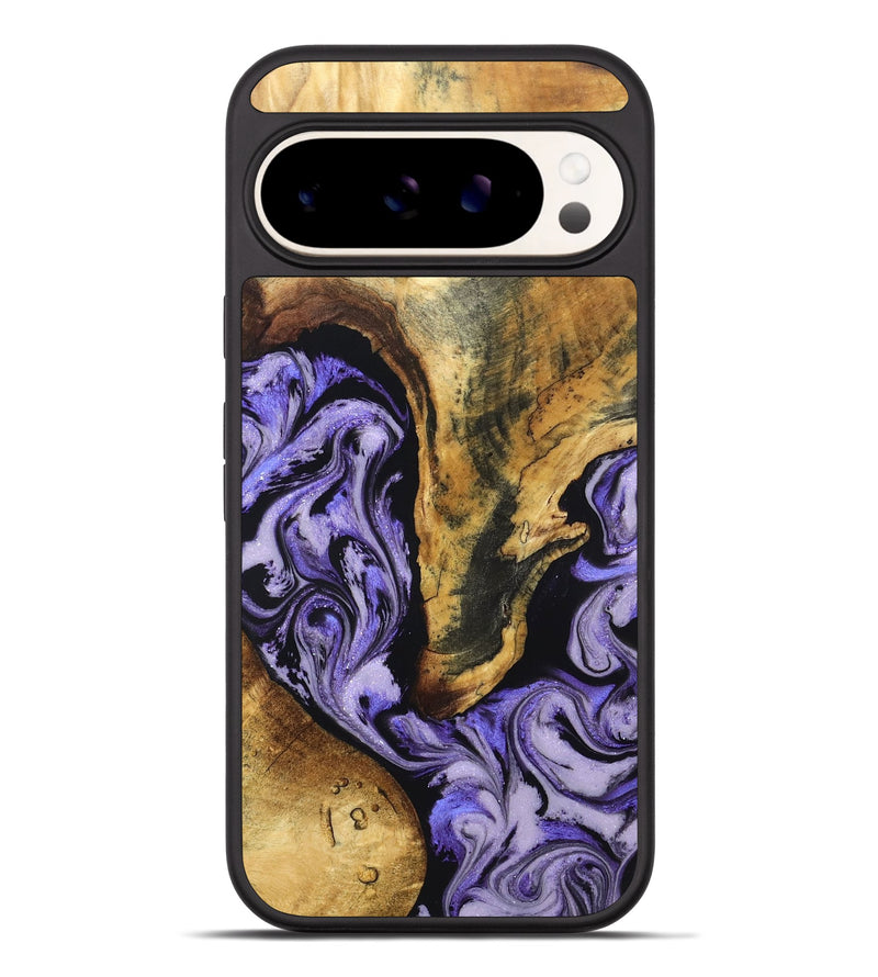 Pixel 9 Pro XL Wood Phone Case - Fredric (Purple, 830222)