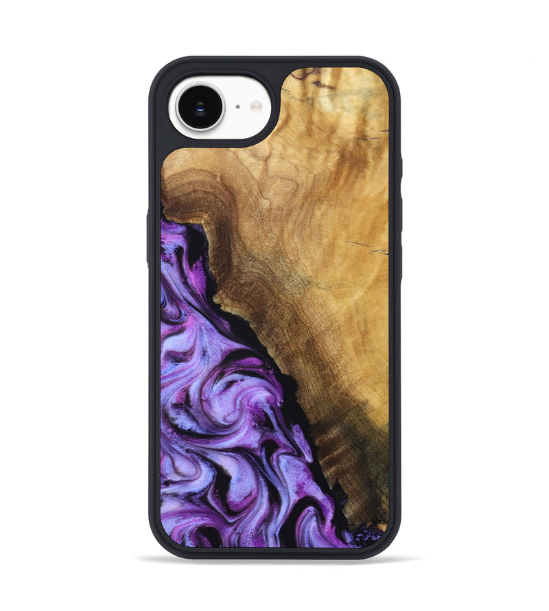 iPhone 17e Wood Phone Case - Alvina (Purple, 830224)