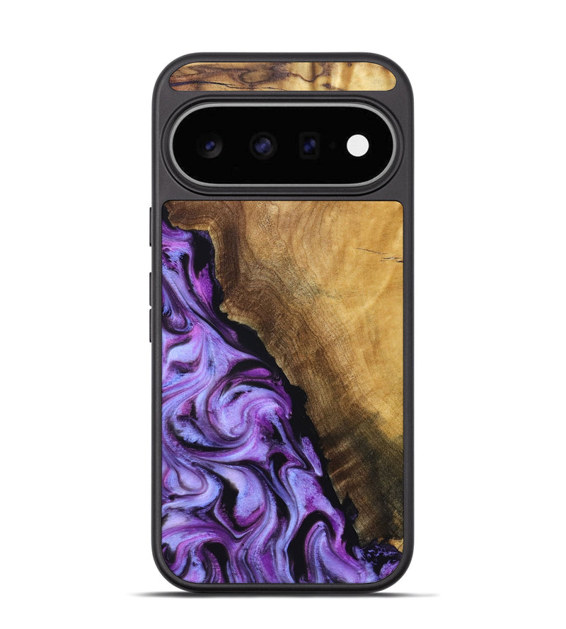 Pixel 11 Wood Phone Case - Alvina (Purple, 830224)