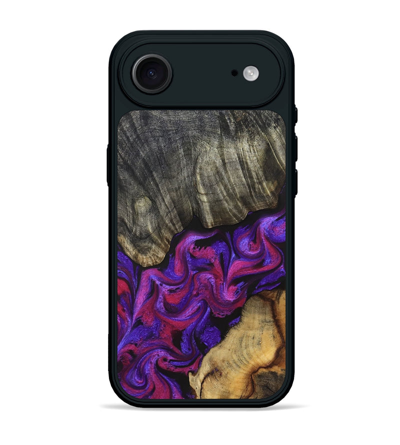 iPhone 17 Air Wood Phone Case - Joe (Purple, 830225)