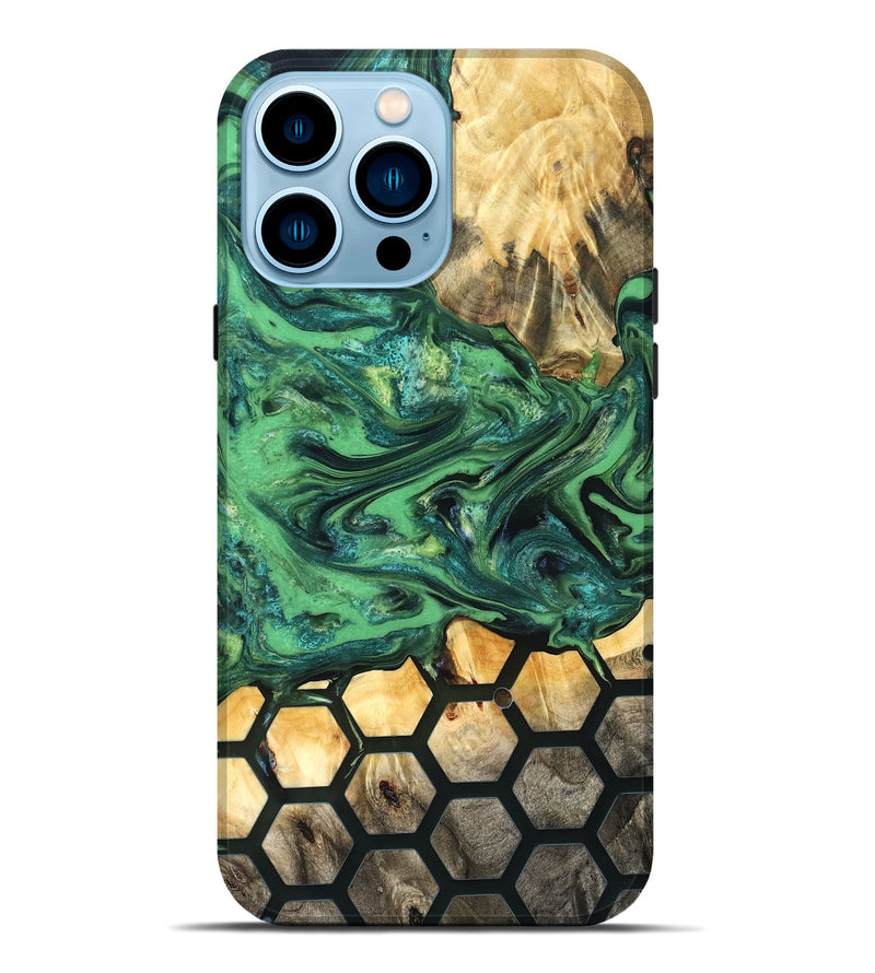 iPhone 14 Pro Max Wood Live Edge Phone Case - Easton (Pattern, 830239)