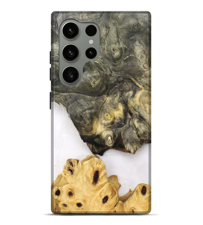 Galaxy S24 Ultra Wood Live Edge Phone Case - Clover (Clear, 830240)