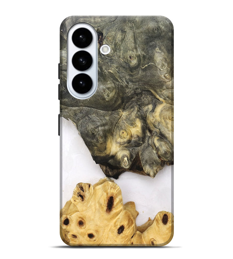 Galaxy S26 Plus Wood Live Edge Phone Case - Clover (Clear, 830240)