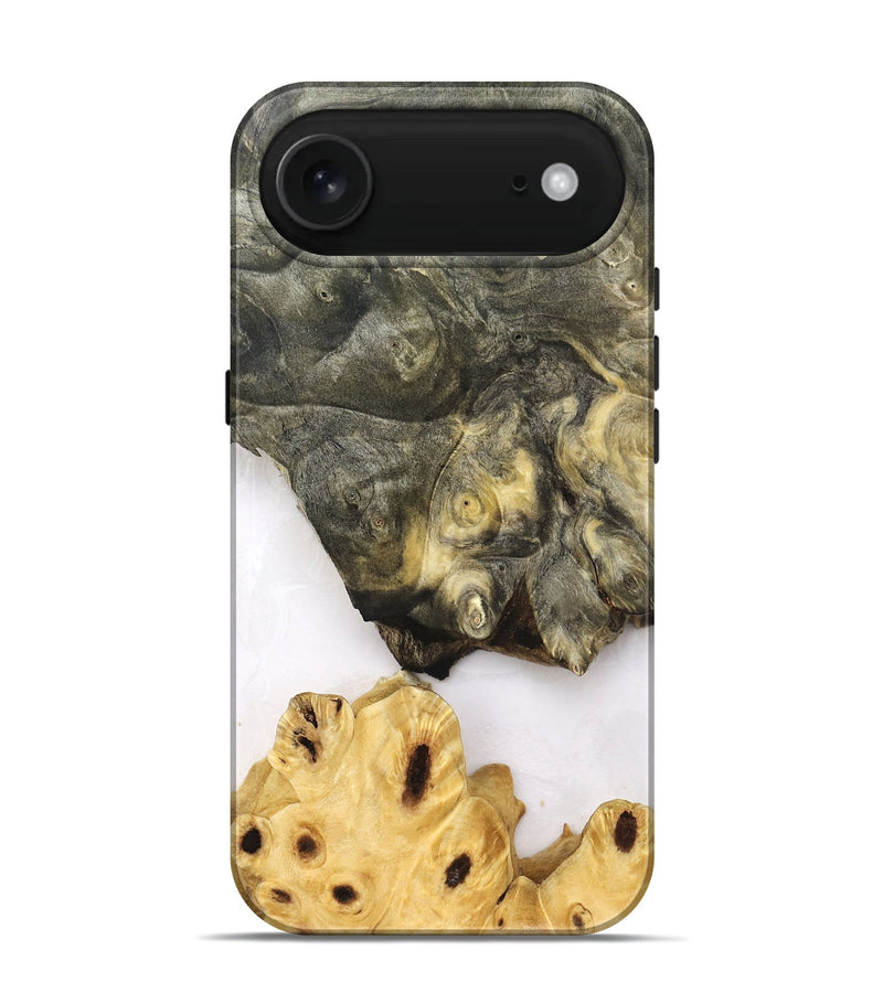 iPhone 17 Air Wood Live Edge Phone Case - Clover (Clear, 830240)