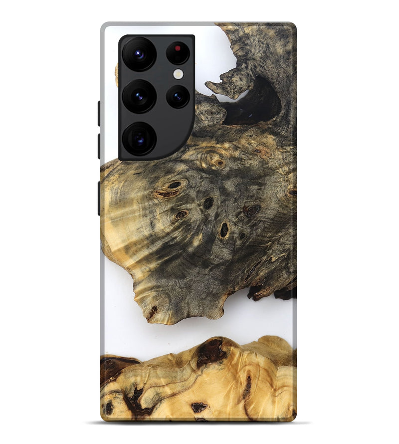 Galaxy S22 Ultra Wood Live Edge Phone Case - Milford (Clear, 830253)