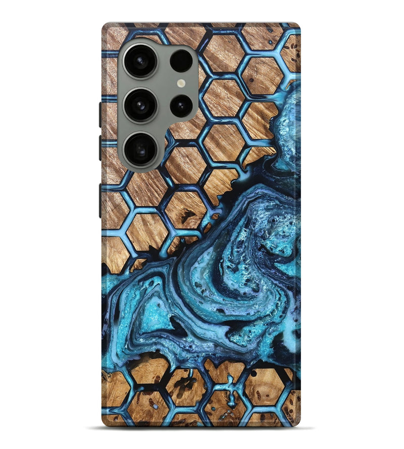 Galaxy S24 Ultra Wood Live Edge Phone Case - Rhianna (Pattern, 830257)