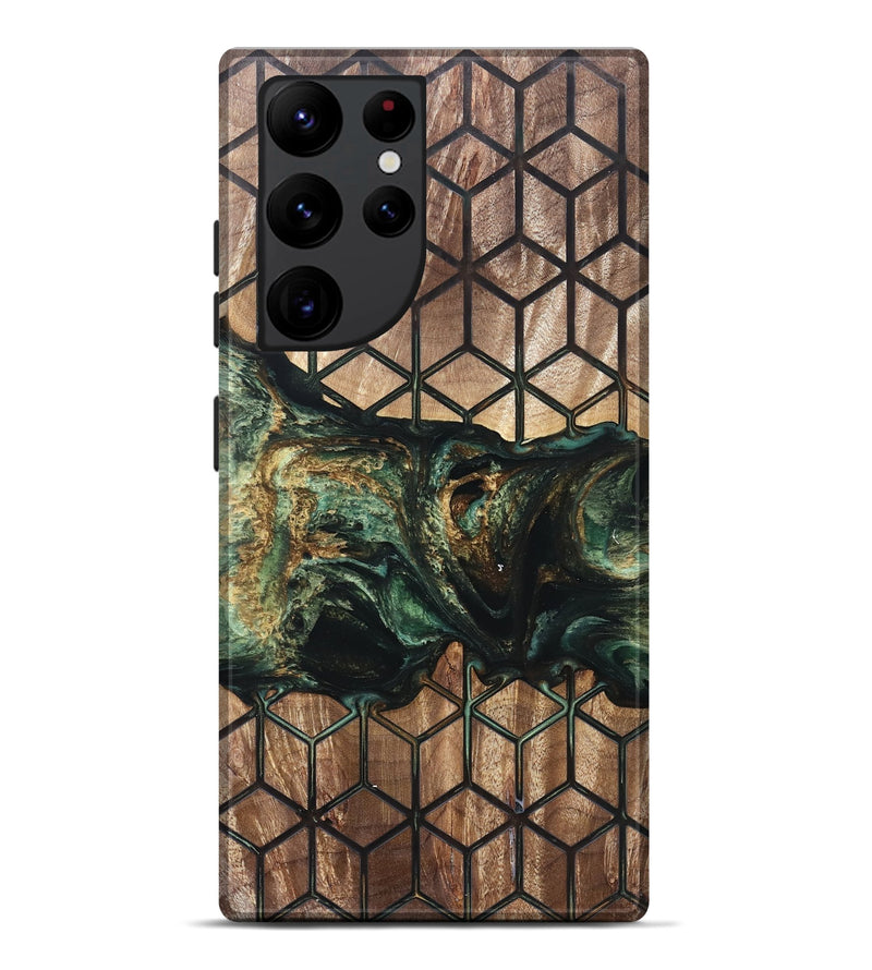 Galaxy S22 Ultra Wood Live Edge Phone Case - Natalie (Pattern, 830258)