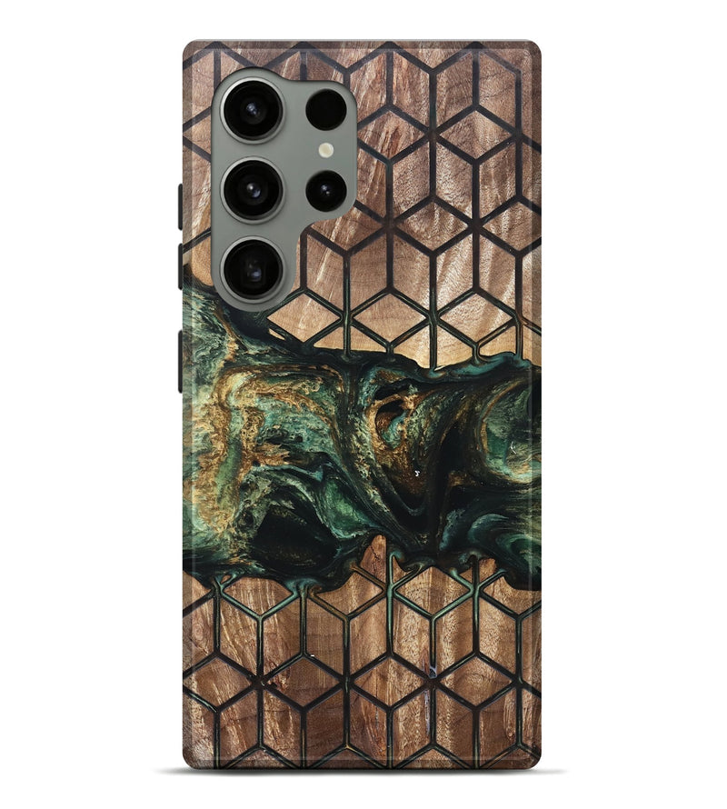 Galaxy S24 Ultra Wood Live Edge Phone Case - Natalie (Pattern, 830258)