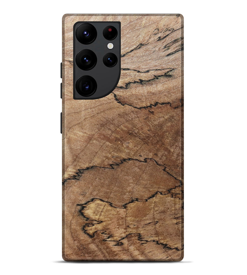 Galaxy S22 Ultra Wood Live Edge Phone Case - Jaxton (Solid Wood, 830260)
