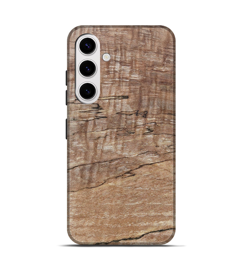 Galaxy S25 Wood Live Edge Phone Case - Kelsi (Solid Wood, 830261)