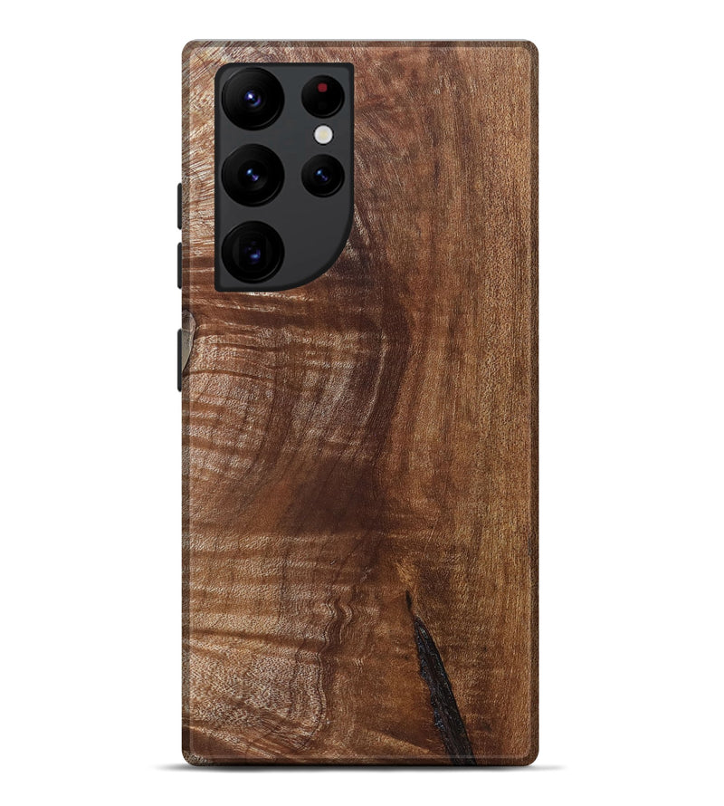 Galaxy S22 Ultra Wood Live Edge Phone Case - Amiri (Solid Wood, 830265)