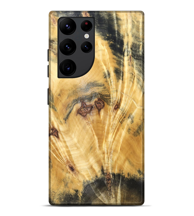 Galaxy S22 Ultra Wood Live Edge Phone Case - Lupe (Solid Wood, 830266)
