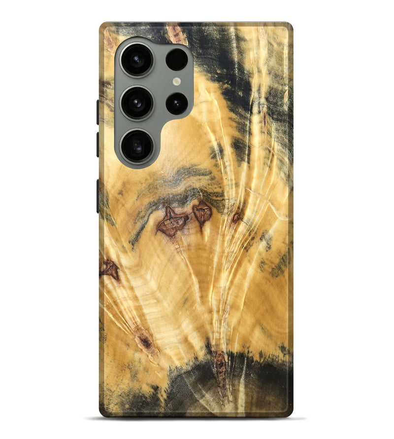 Galaxy S24 Ultra Wood Live Edge Phone Case - Lupe (Solid Wood, 830266)