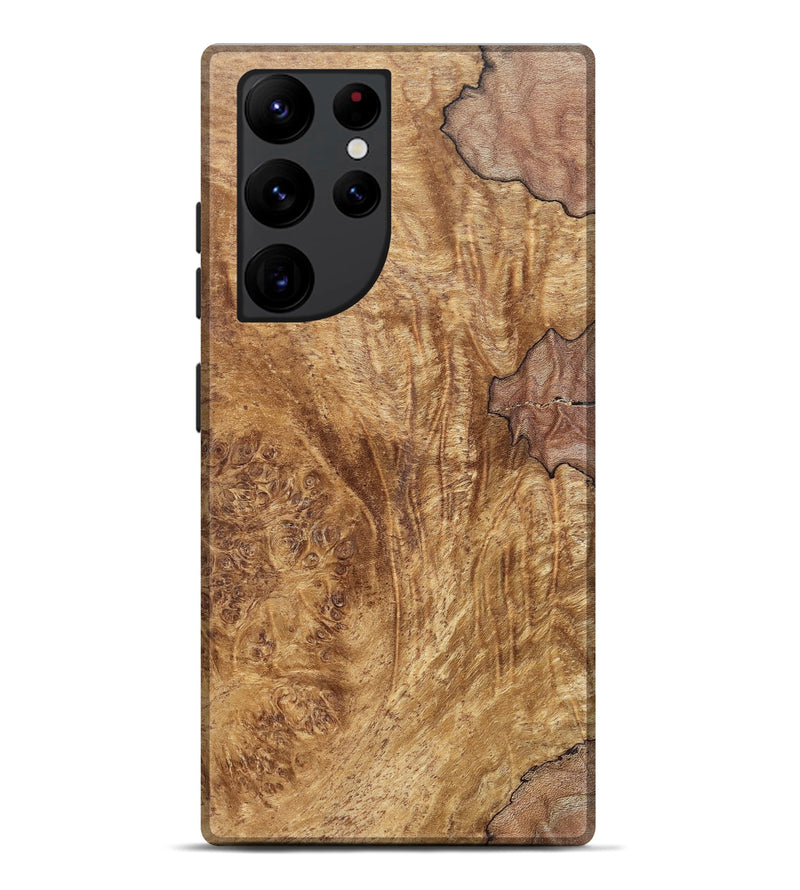 Galaxy S22 Ultra Wood Live Edge Phone Case - Zina (Solid Wood, 830267)