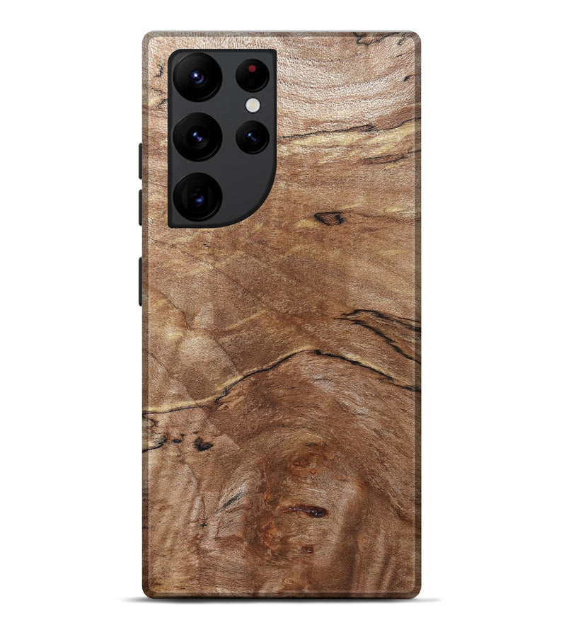 Galaxy S22 Ultra Wood Live Edge Phone Case - Tobias (Solid Wood, 830269)