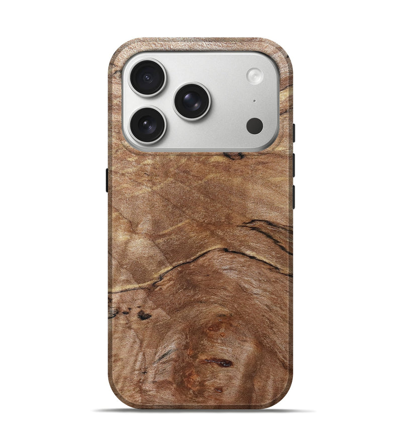 iPhone 17 Pro Wood Live Edge Phone Case - Tobias (Solid Wood, 830269)