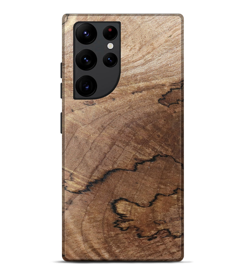 Galaxy S22 Ultra Wood Live Edge Phone Case - Evans (Solid Wood, 830270)