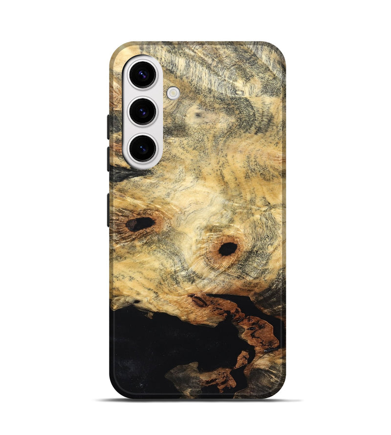 Galaxy S25 Wood Live Edge Phone Case - Kristin (Solid Wood, 830274)