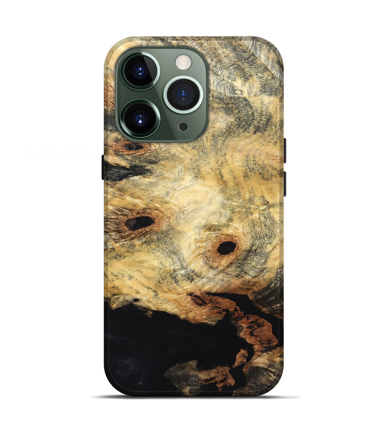 iPhone 13 Pro Wood Live Edge Phone Case - Kristin (Solid Wood, 830274)