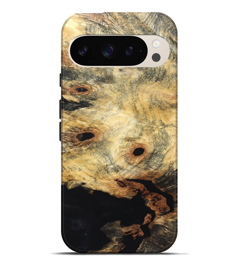 Pixel 9 Pro XL Wood Live Edge Phone Case - Kristin (Solid Wood, 830274)