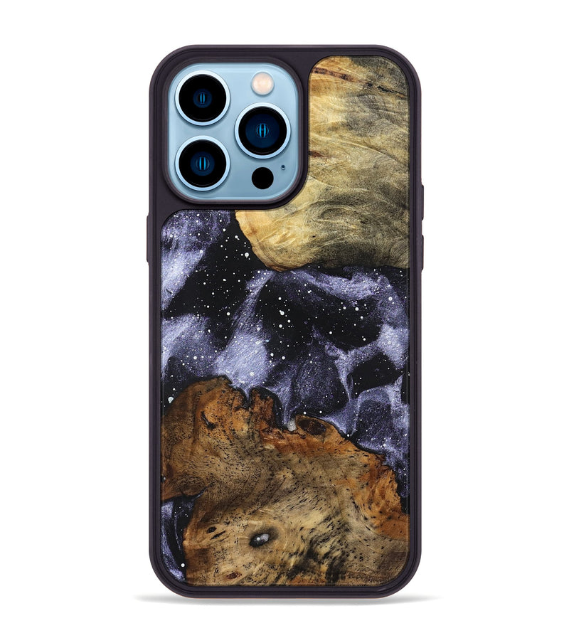 iPhone 14 Pro Max Wood Phone Case - Gust (Cosmos, 830293)