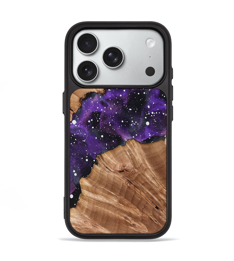 iPhone 18 Pro Wood Phone Case - Hulda (Cosmos, 830309)