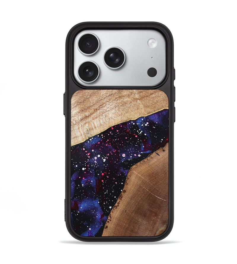 iPhone 18 Pro Wood Phone Case - Monika (Cosmos, 830313)