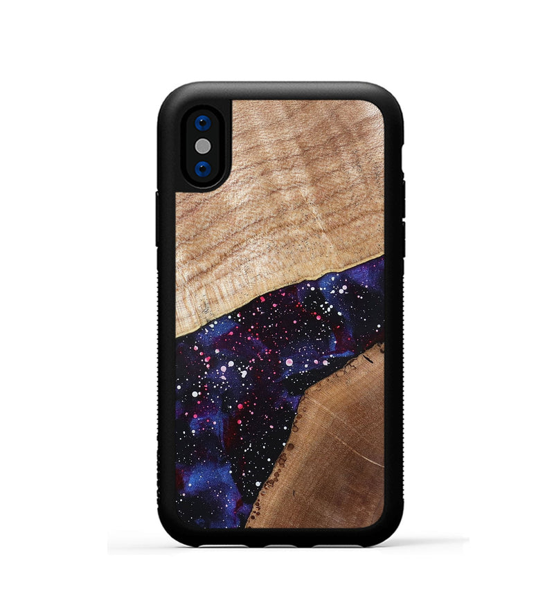 iPhone Xs Wood Phone Case - Monika (Cosmos, 830313)