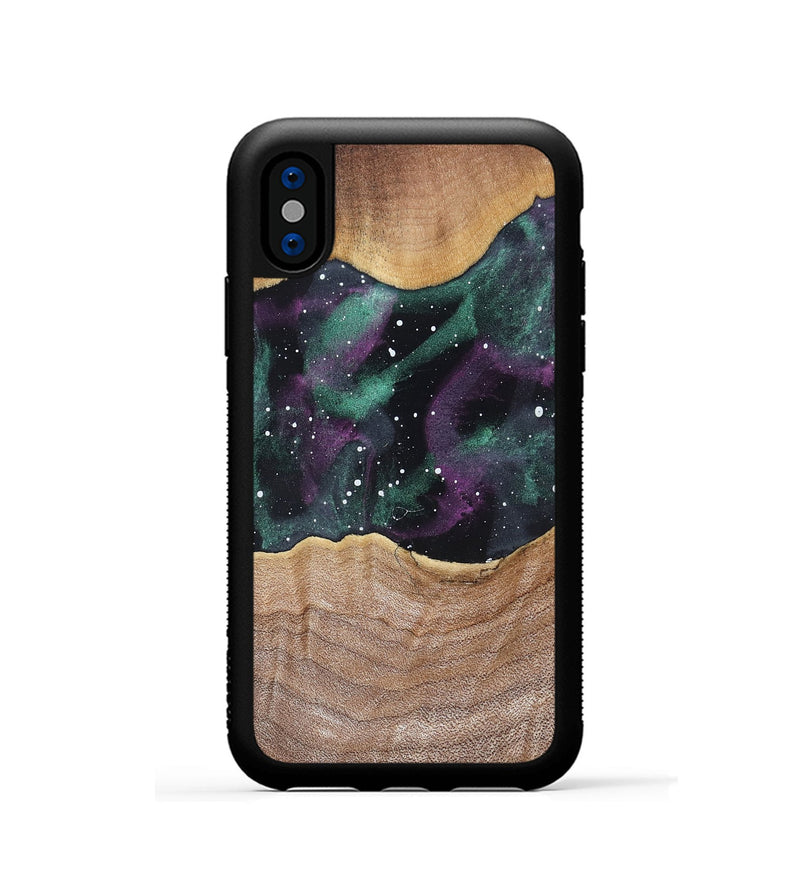 iPhone Xs Wood Phone Case - Debbie (Cosmos, 830317)