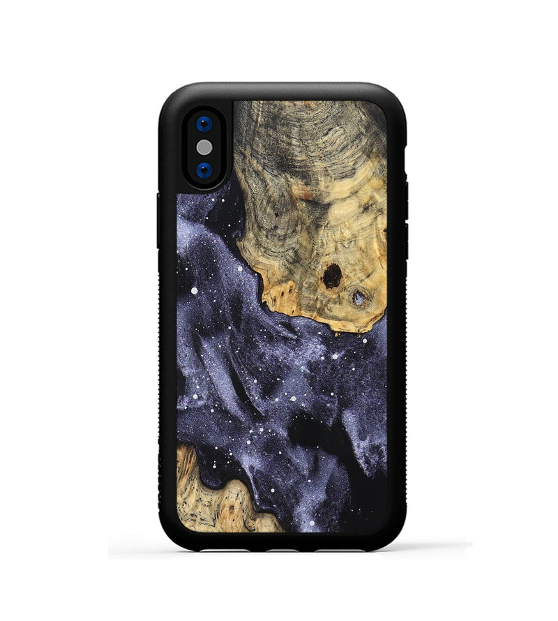 iPhone Xs Wood Phone Case - Octavio (Cosmos, 830327)