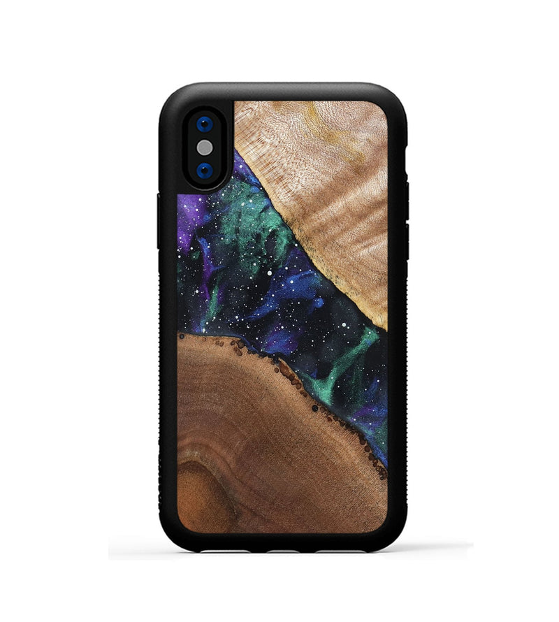 iPhone Xs Wood Phone Case - Harmoni (Cosmos, 830345)