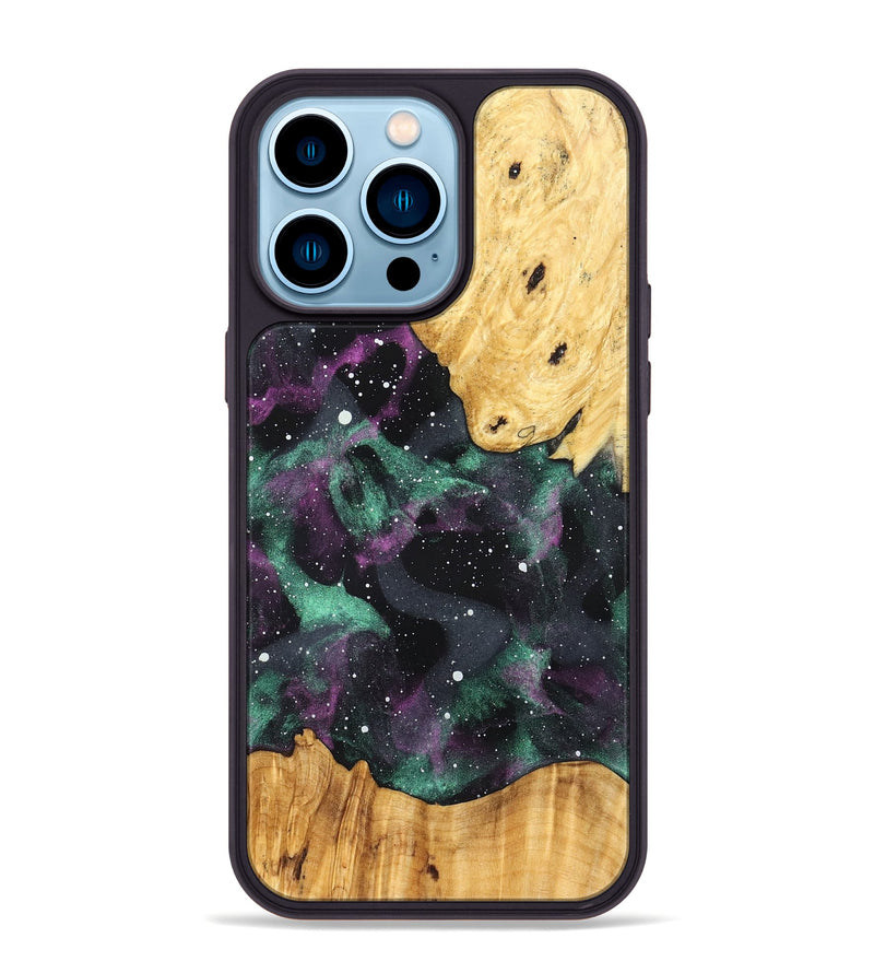 iPhone 14 Pro Max Wood Phone Case - Katlynn (Cosmos, 830351)