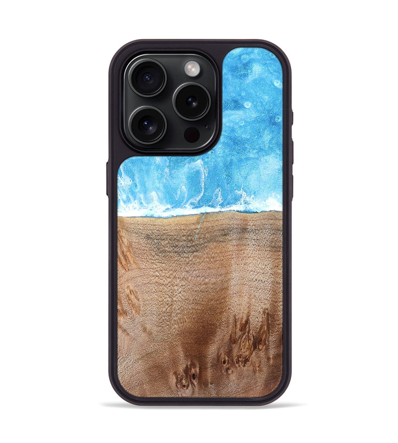iPhone 15 Pro Wood Phone Case - Declan (Coastal, 830391)