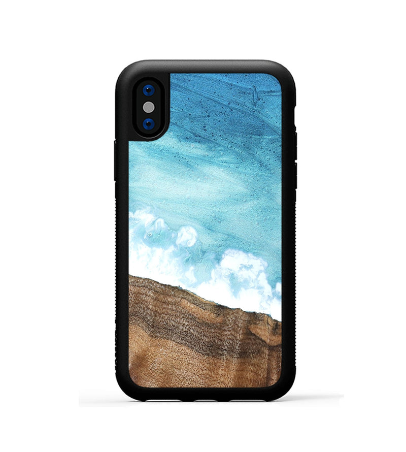 iPhone Xs Wood Phone Case - Christi (Coastal, 830398)