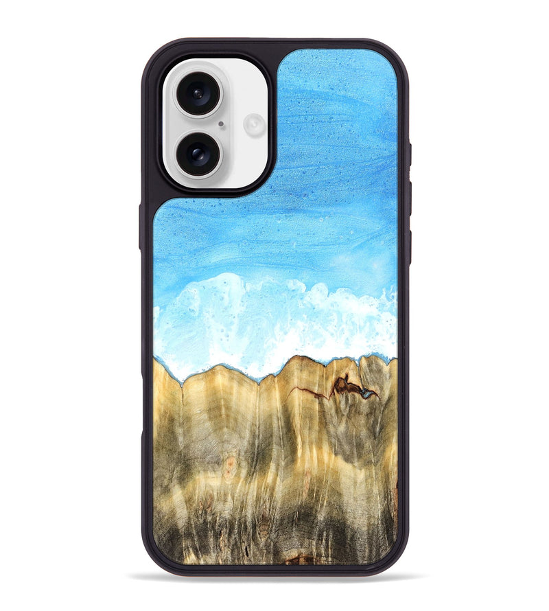 iPhone 16 Plus Wood Phone Case - Enoch (Coastal, 830409)
