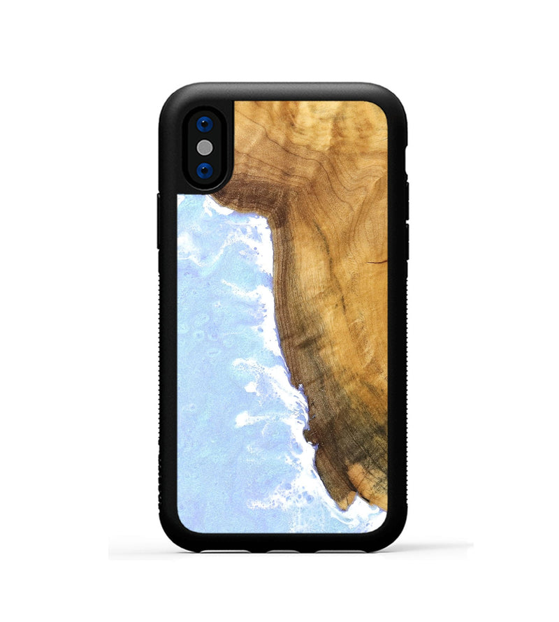 iPhone Xs Wood Phone Case - Wash (Coastal, 830417)