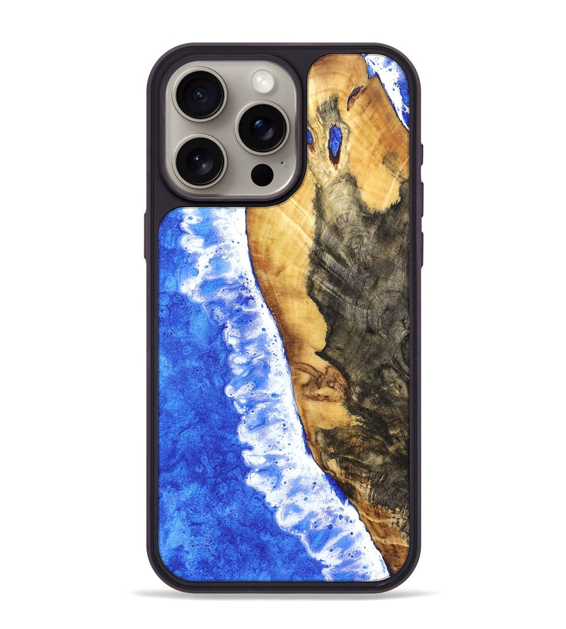 iPhone 15 Pro Max Wood Phone Case - Erna (Coastal, 830422)