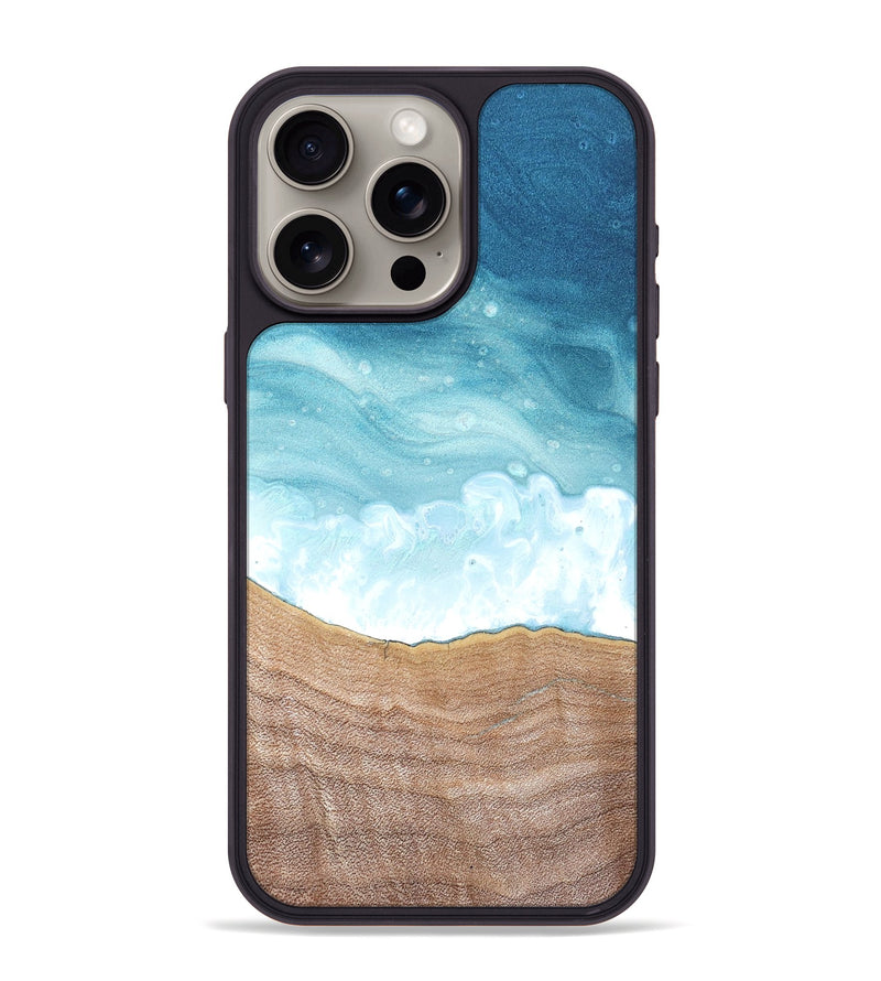 iPhone 15 Pro Max Wood Phone Case - Asia (Coastal, 830425)