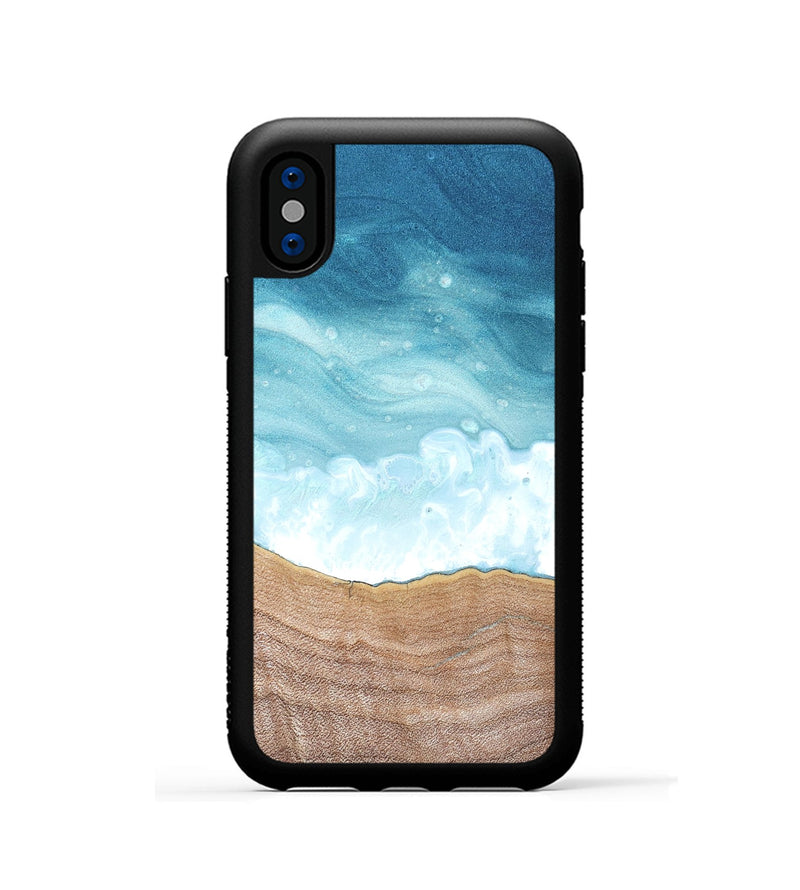 iPhone Xs Wood Phone Case - Asia (Coastal, 830425)