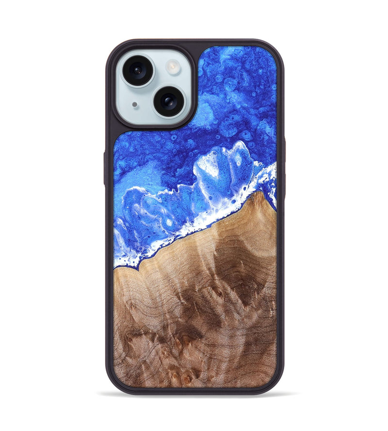 iPhone 15 Wood Phone Case - Teressa (Coastal, 830426)