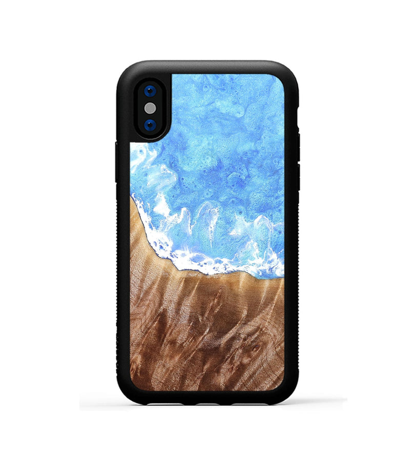 iPhone Xs Wood Phone Case - Jaclyn (Coastal, 830428)