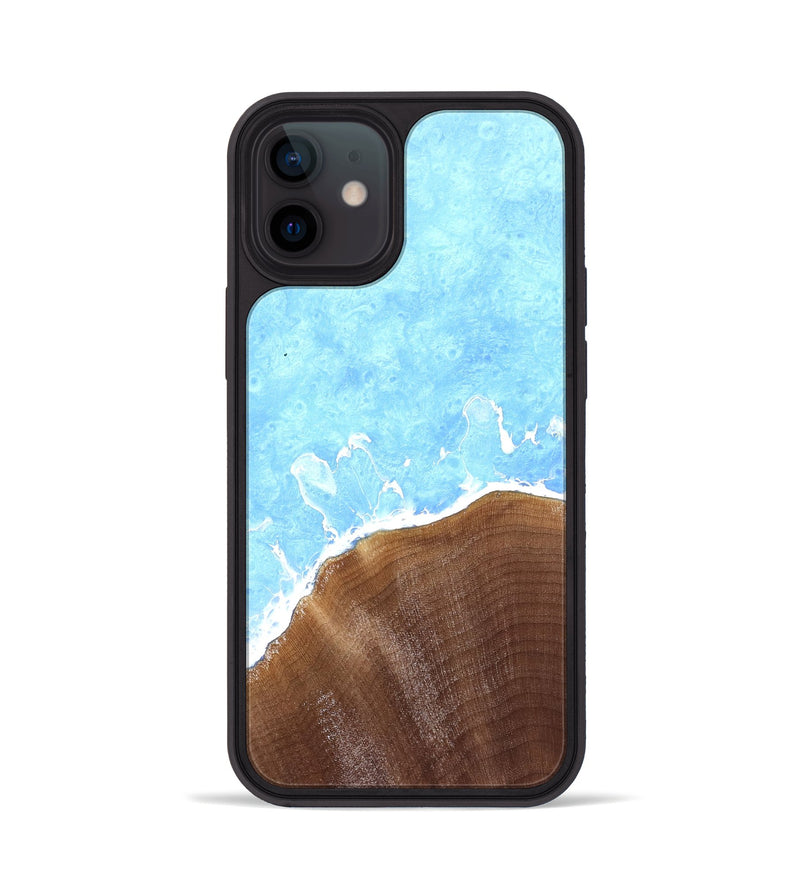 iPhone 12 Wood Phone Case - Aziel (Coastal, 830444)