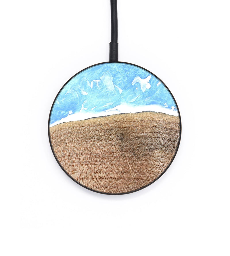 Circle Wood Wireless Charger - Dusty (Coastal, 830446)