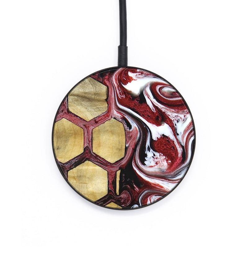Circle Wood Wireless Charger - Kayce (Pattern, 830452)
