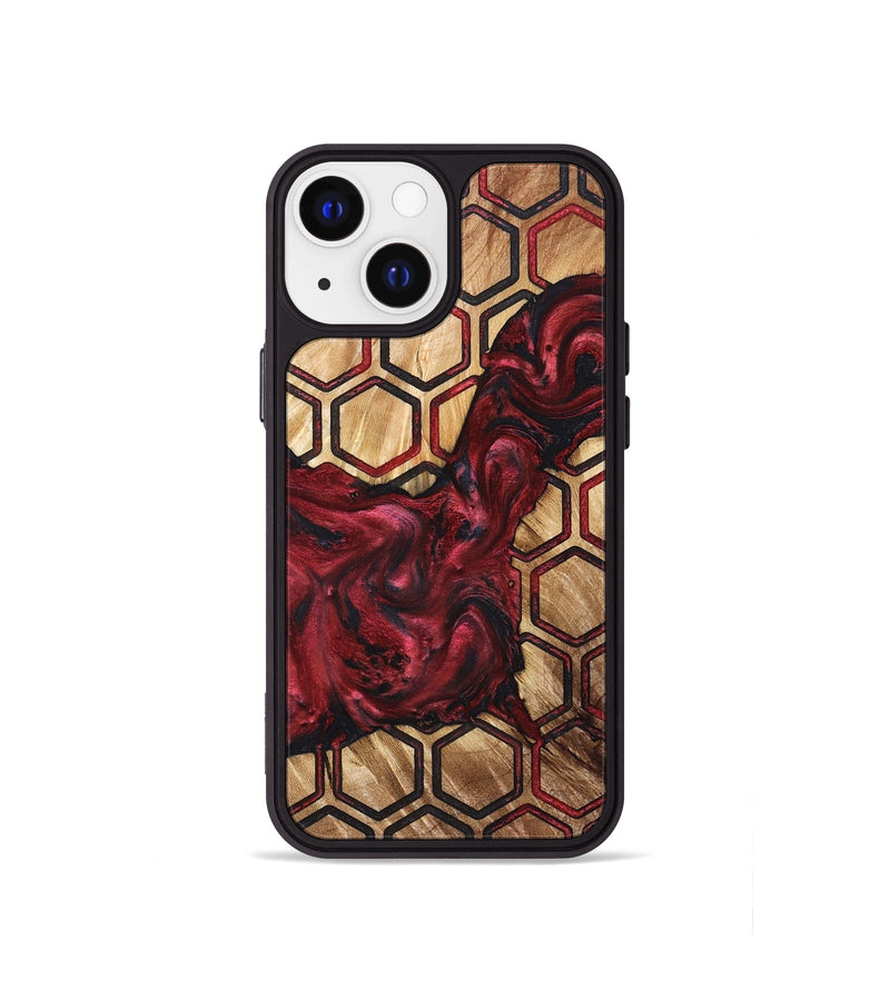 iPhone 13 mini Wood Phone Case - Shanda (Pattern, 830461)