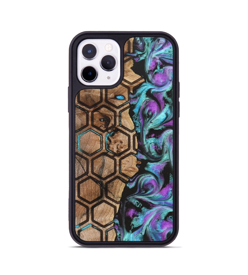 iPhone 11 Pro Wood Phone Case - Kadijah (Pattern, 830463)