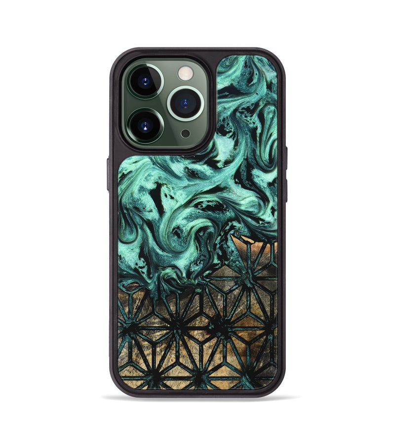 iPhone 13 Pro Wood Phone Case - Oma (Pattern, 830466)