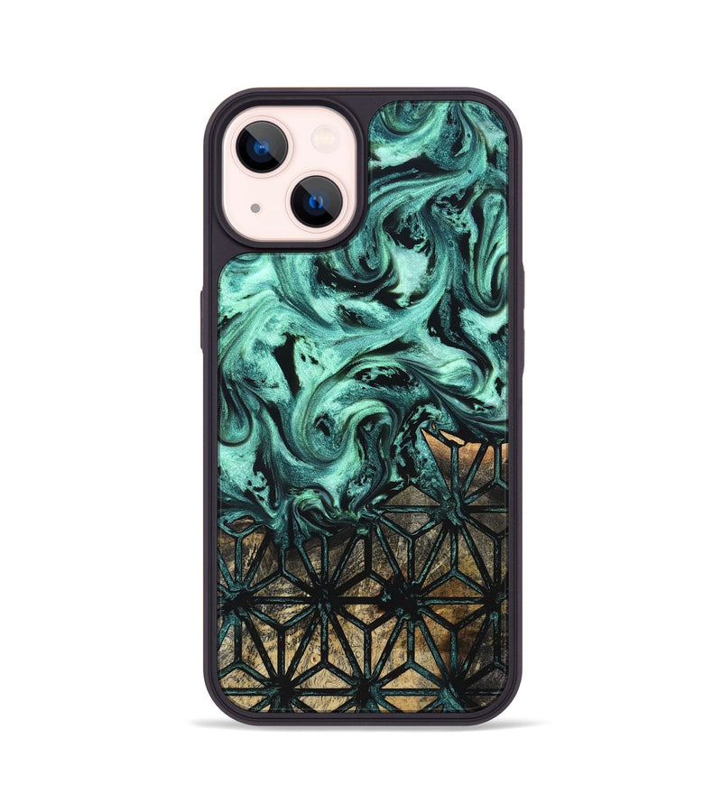 iPhone 14 Wood Phone Case - Oma (Pattern, 830466)